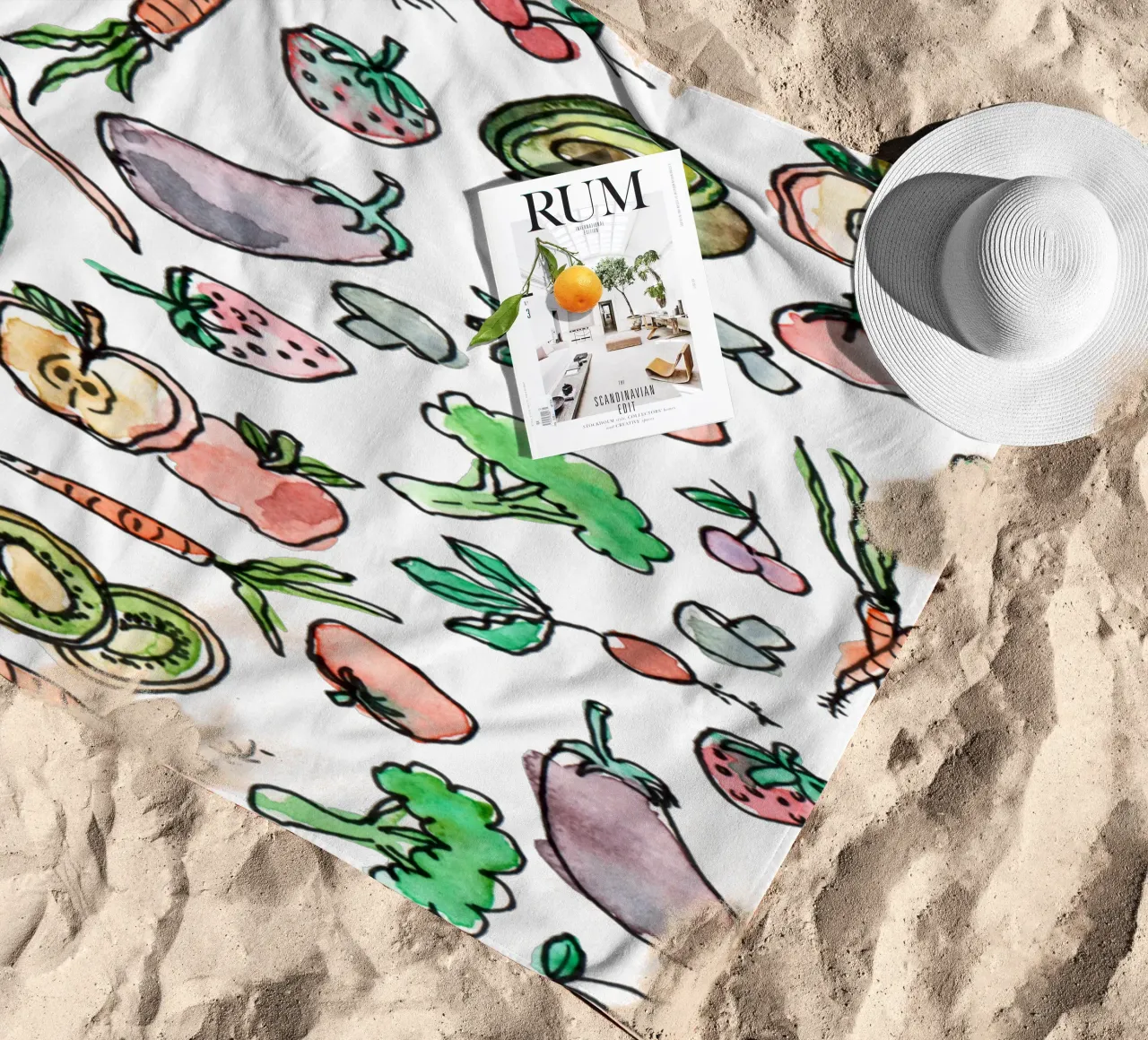 Fruits and Veggies telo mare da KP Design