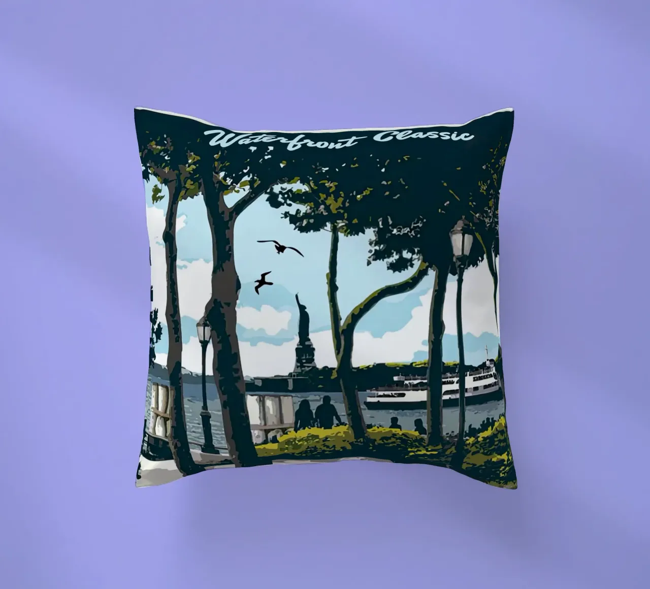 Battery Park cuscino da willtahuyshop