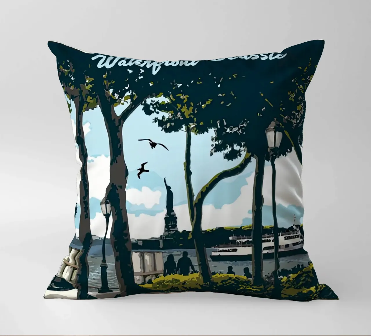 Battery Park cuscino da willtahuyshop