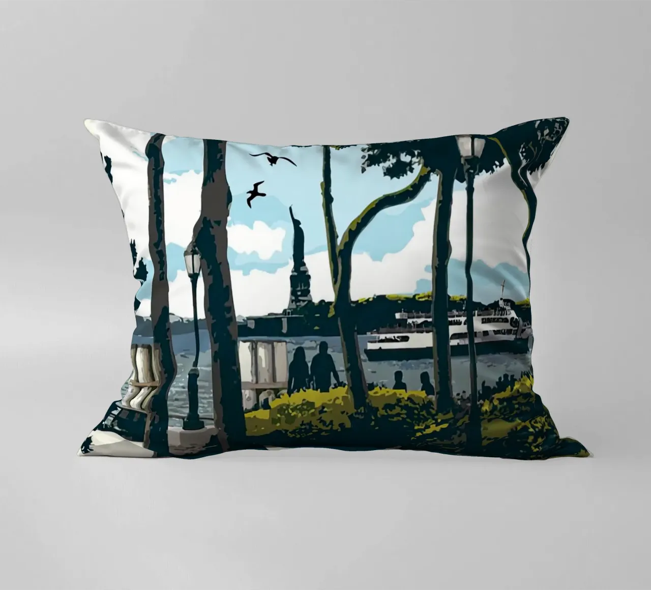 Battery Park cuscino da willtahuyshop