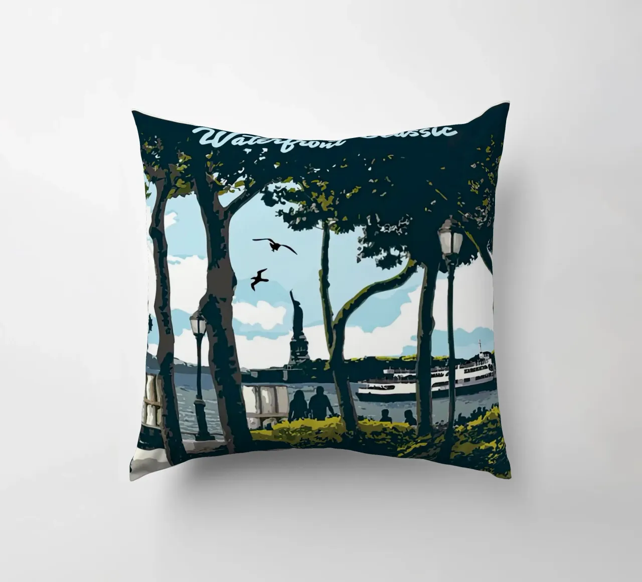 Battery Park cuscino da willtahuyshop