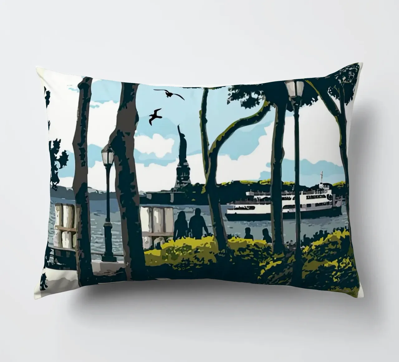 Battery Park cuscino da willtahuyshop