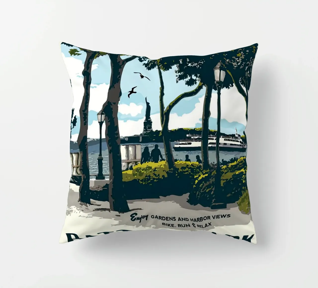 Battery Park cuscino da willtahuyshop