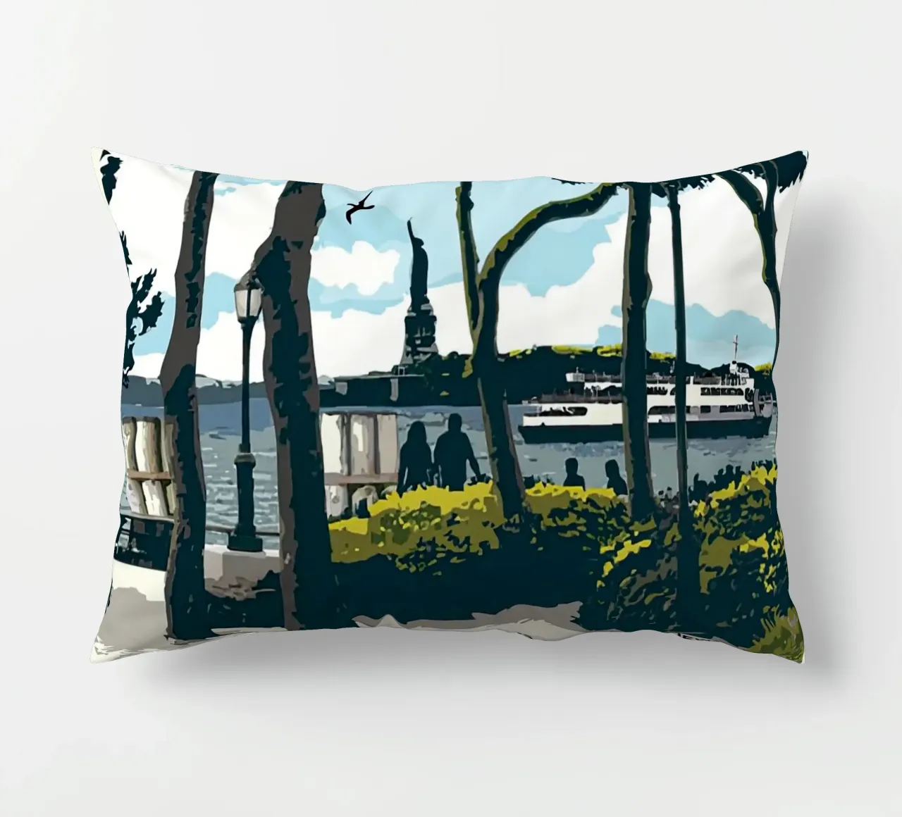 Battery Park cuscino da willtahuyshop