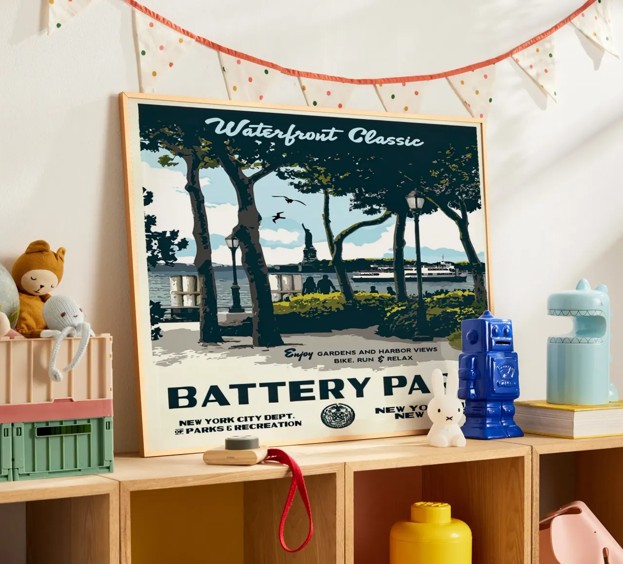 Battery Park poster da willtahuyshop