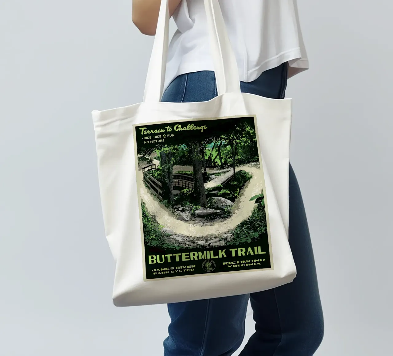 Sentiero del latticello borsa in juta da willtahuyshop