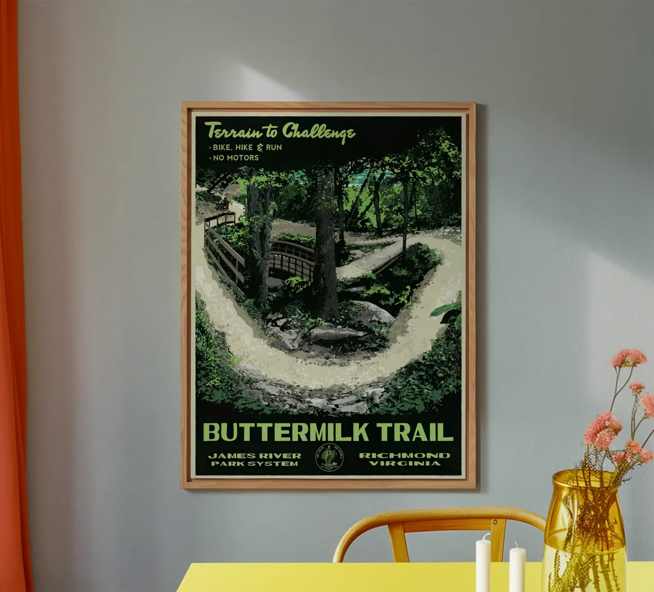 Sentiero del latticello alluminio dibond da willtahuyshop