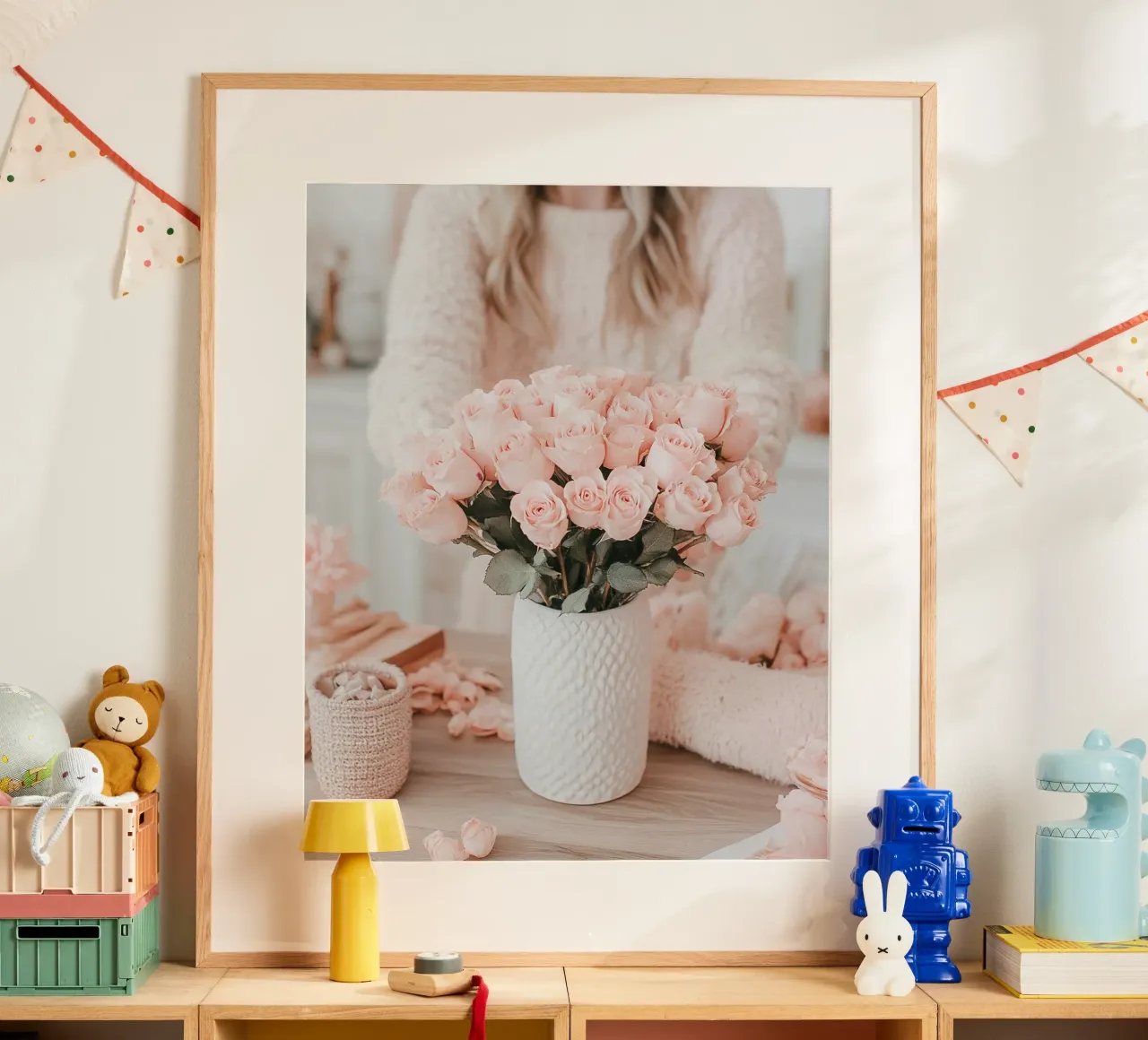 Blush Serenity poster da PhotoVibe Decor
