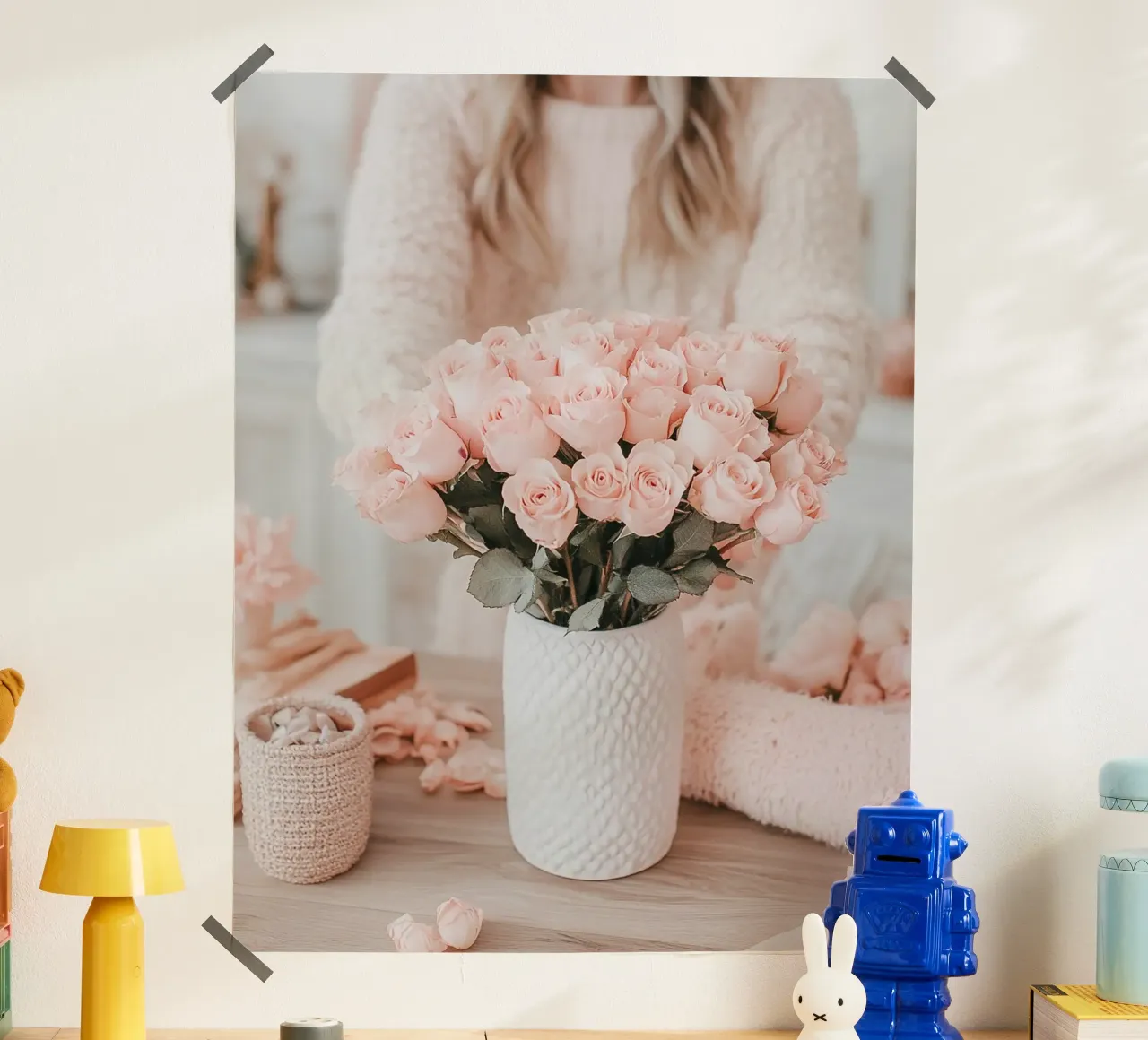 Blush Serenity poster da PhotoVibe Decor