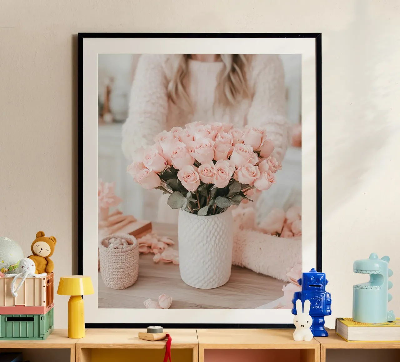 Blush Serenity poster da PhotoVibe Decor