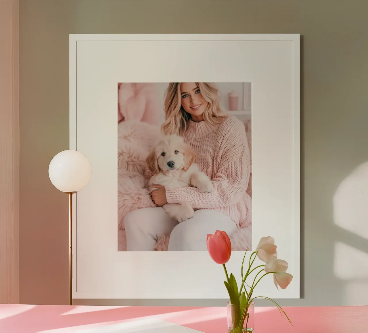 Blush Serenity poster da PhotoVibe Decor