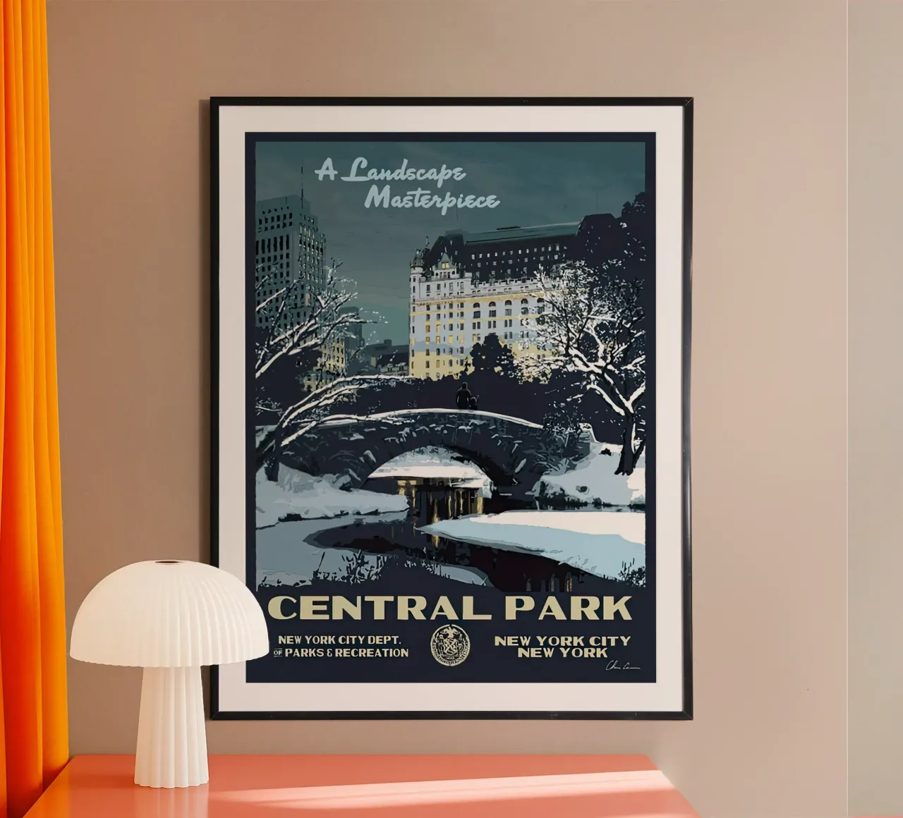 Parco Centrale carta hahnemühle da willtahuyshop