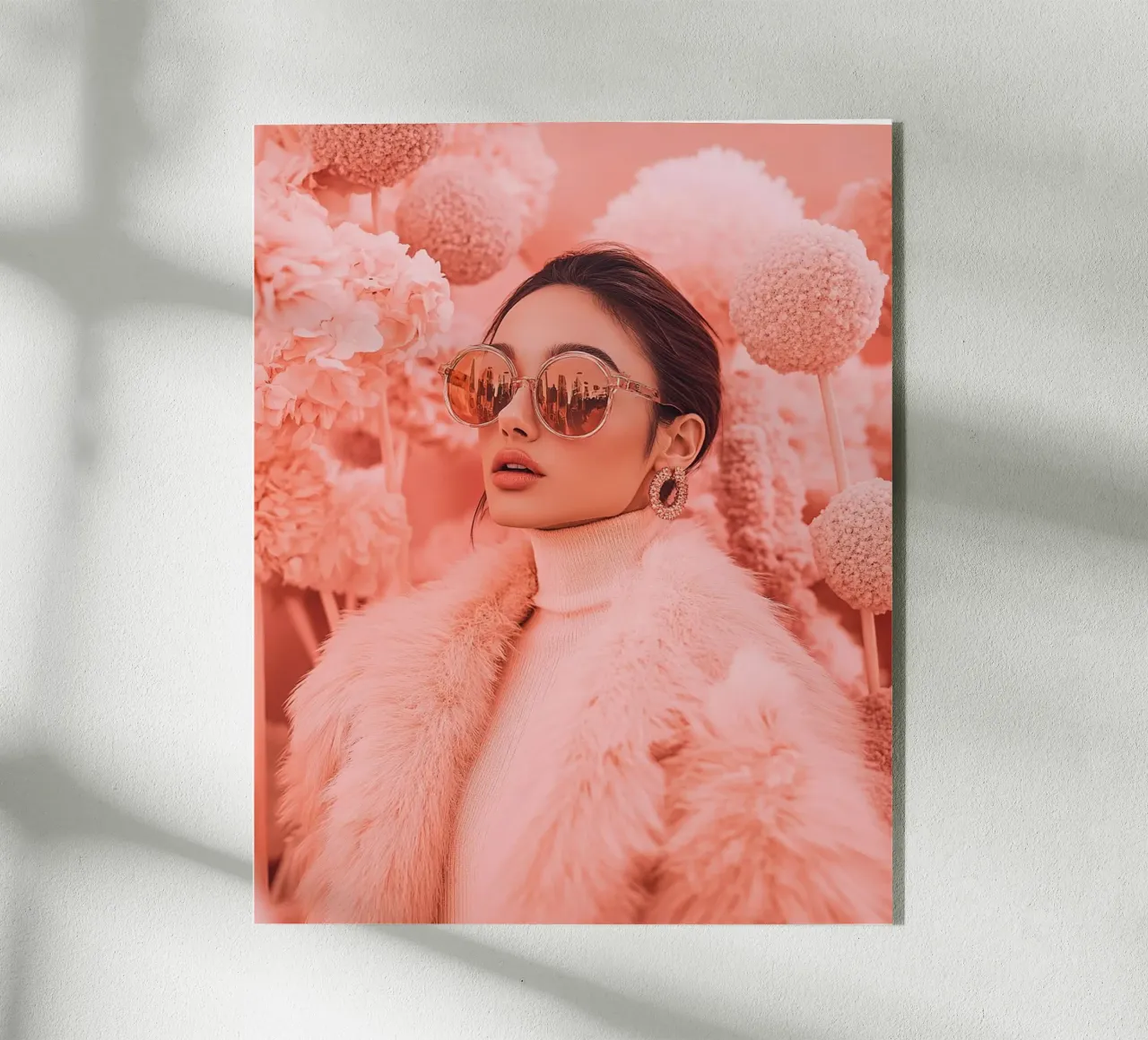 Blush Serenity plexiglass da PhotoVibe Decor