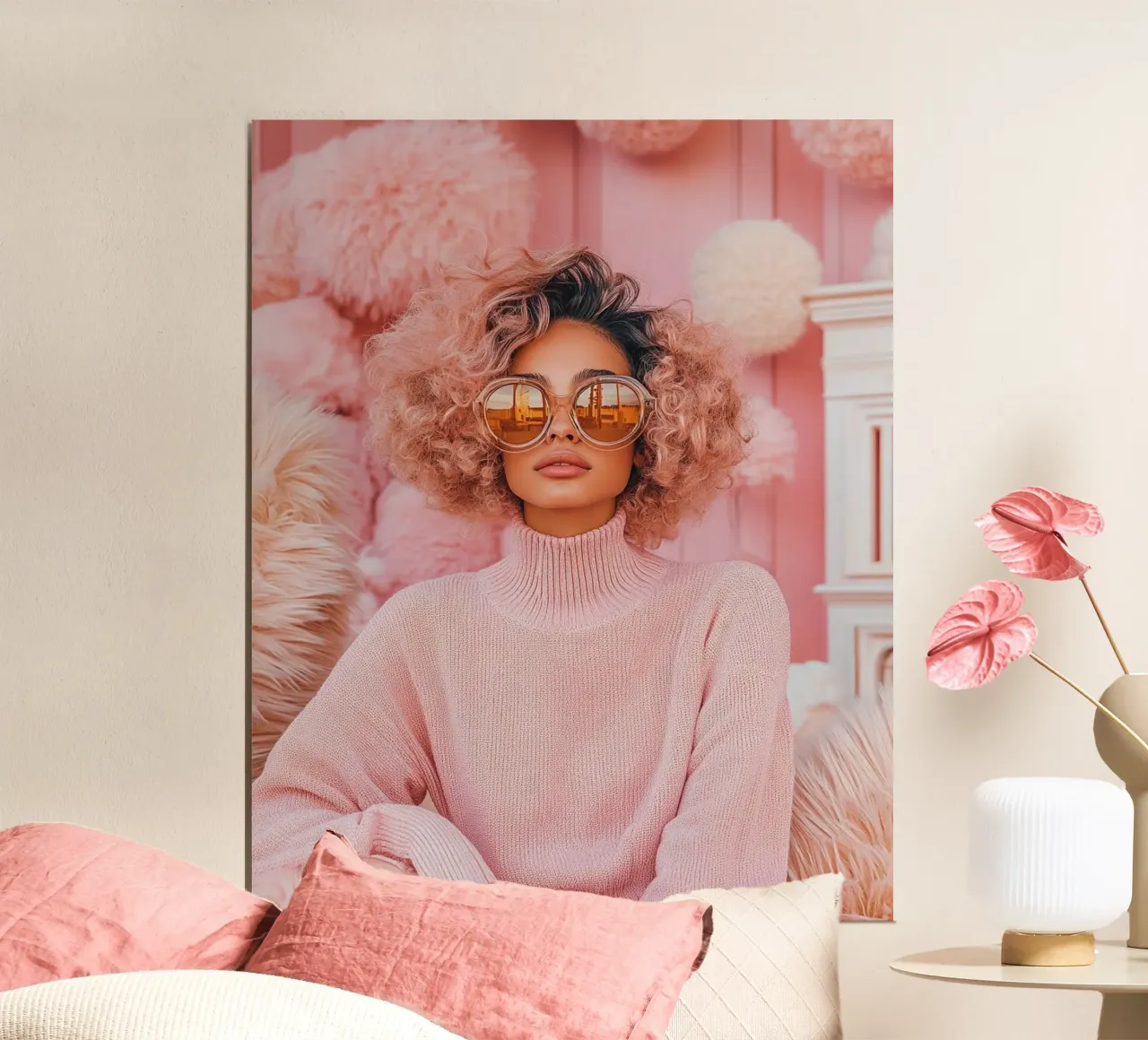 Blush Serenity poster da PhotoVibe Decor