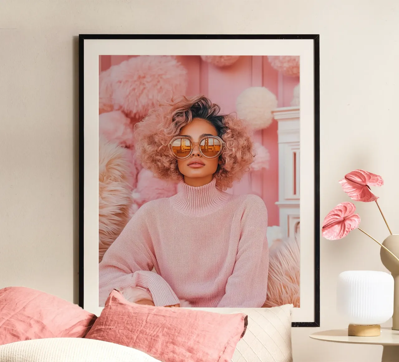 Blush Serenity poster da PhotoVibe Decor
