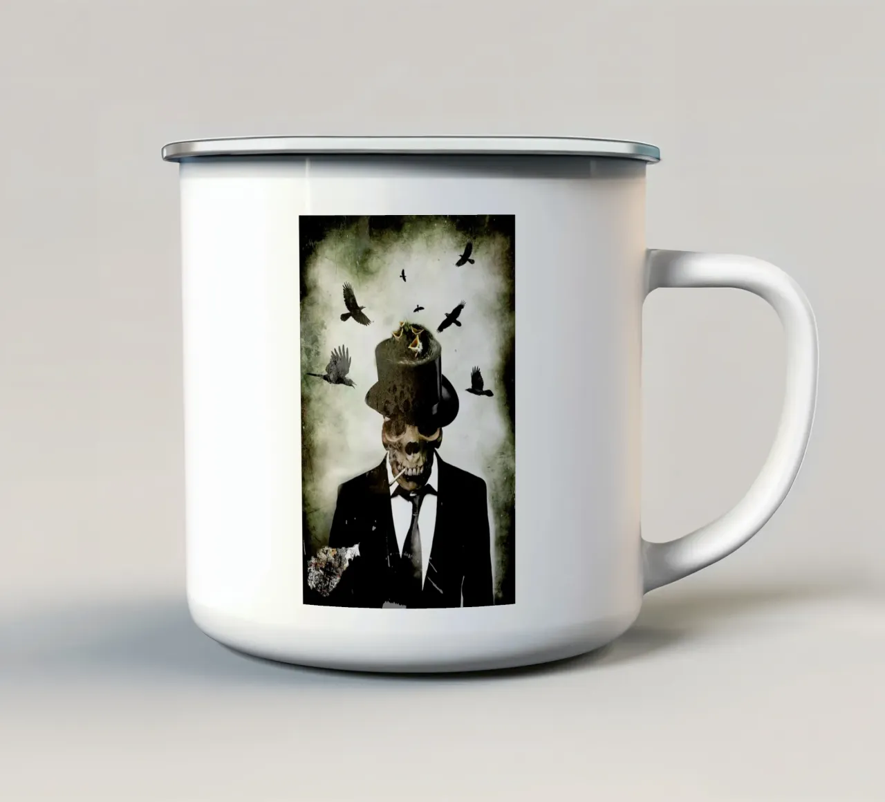 Born To Die tazza in smalto da Design by Soph