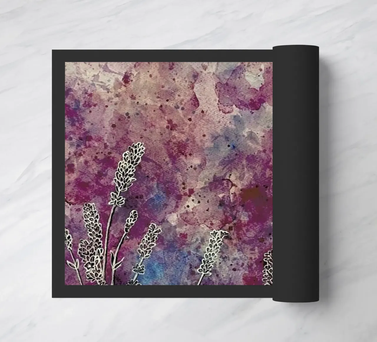 Lavender doormat by Ctoft