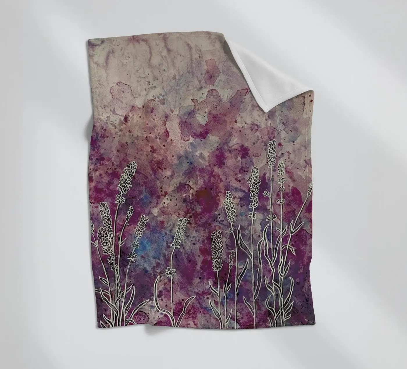 Lavender fleecedeken van Ctoft