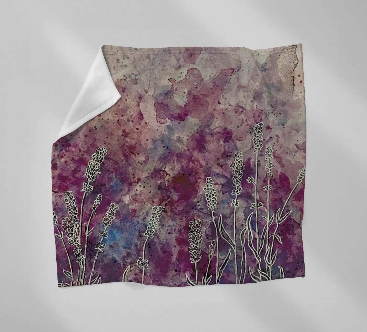 Lavender fleecedeken van Ctoft