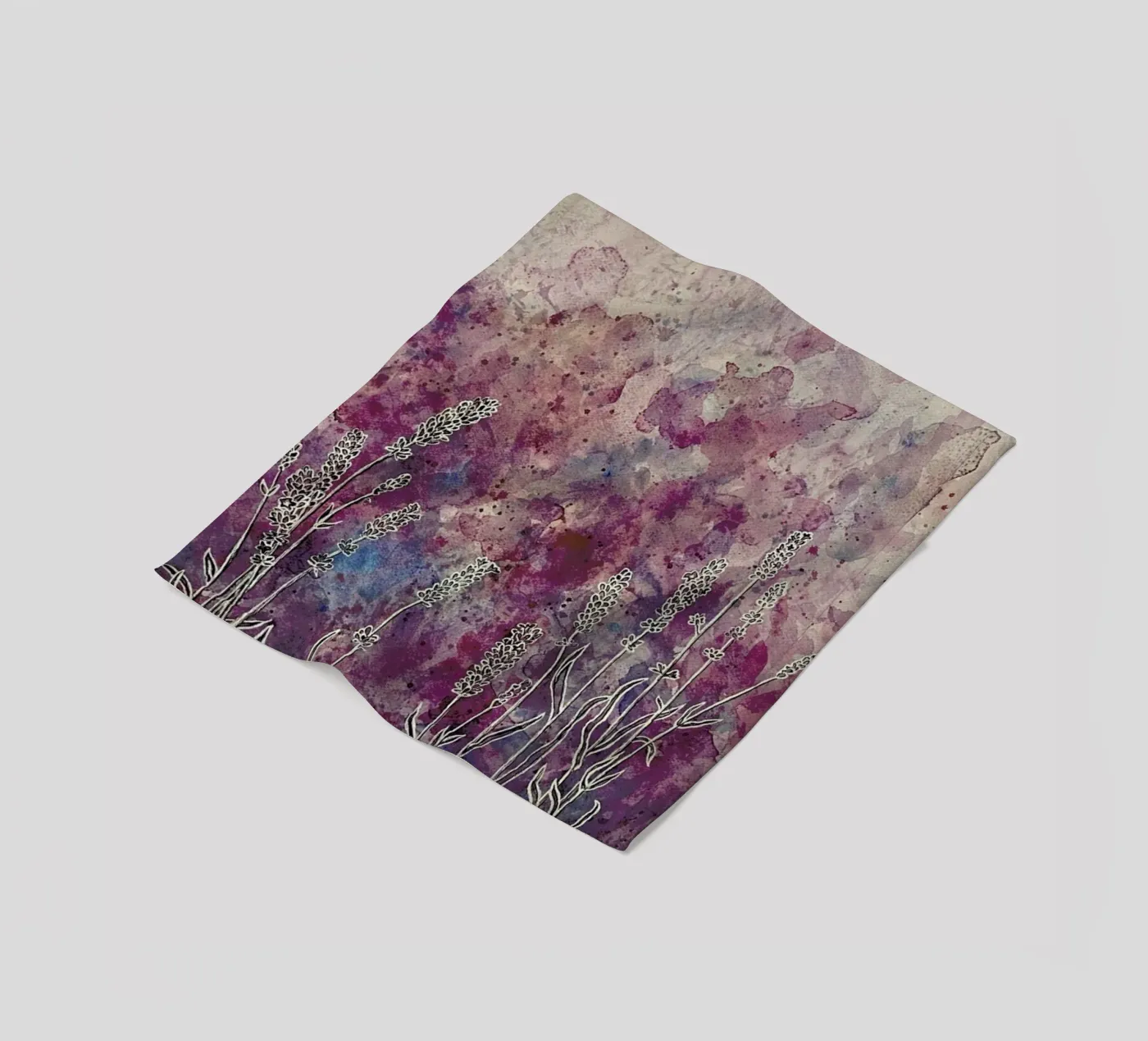 Lavender fleecedeken van Ctoft