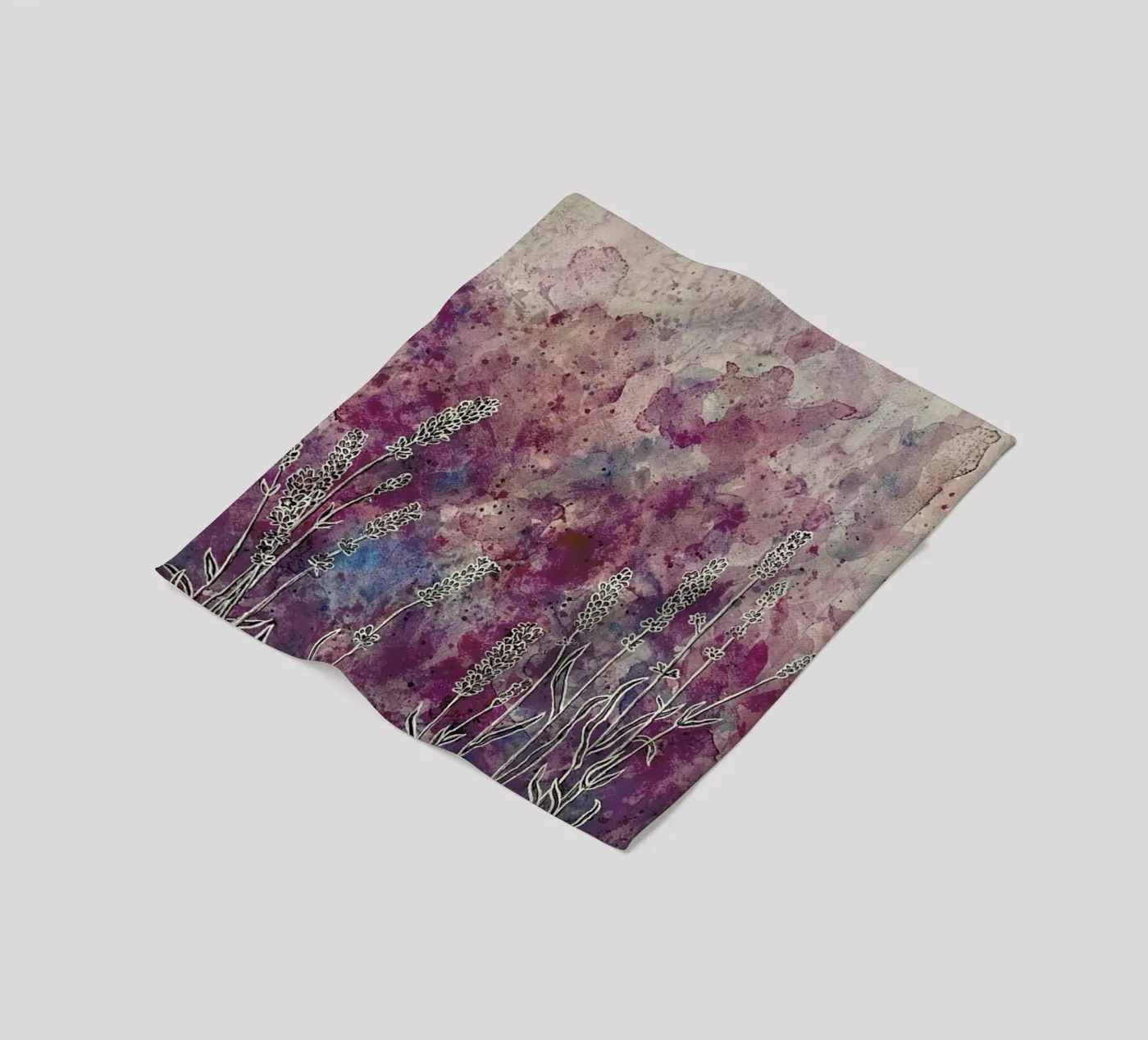 Lavender Fleecedecke von Ctoft
