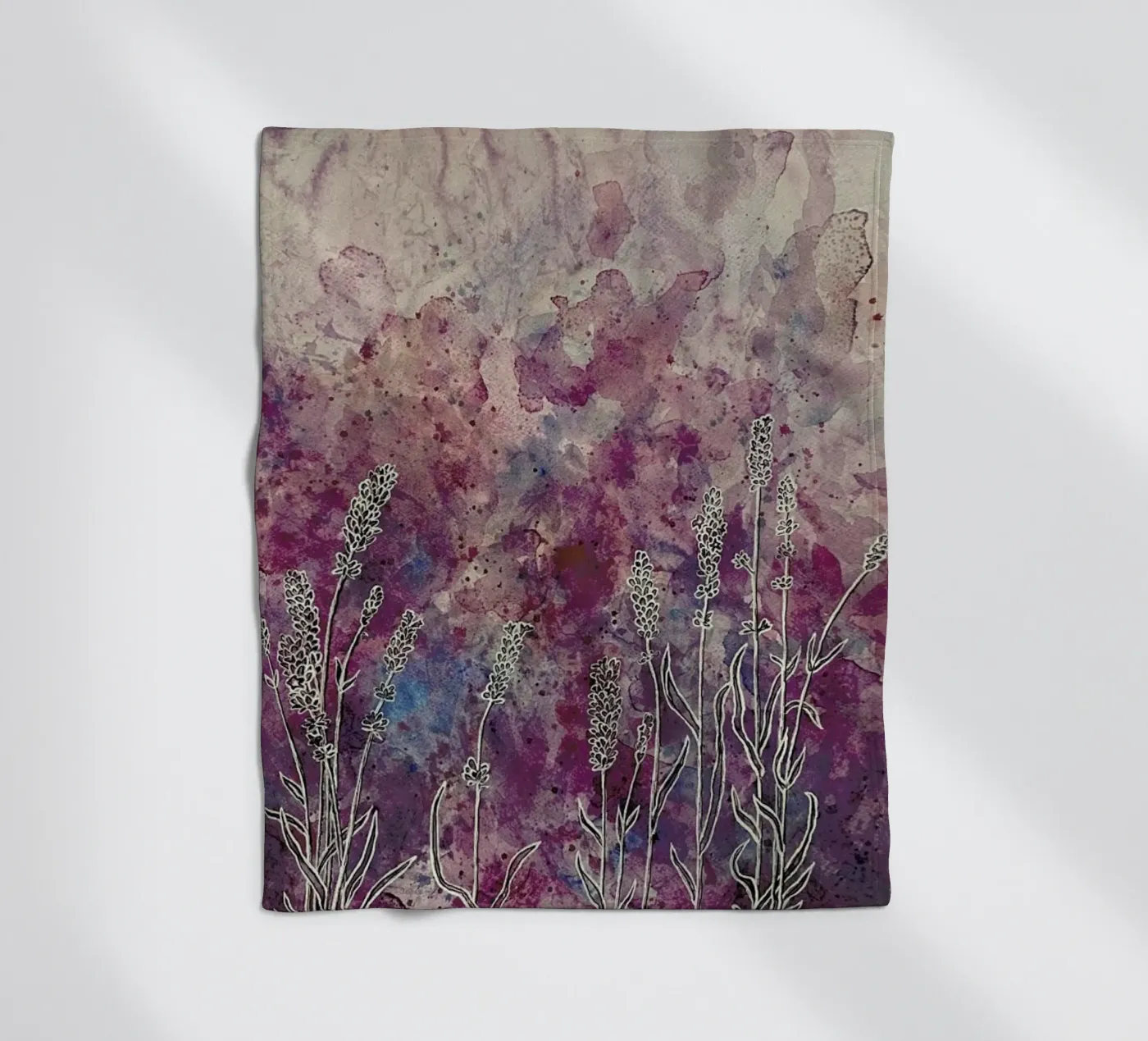 Lavender fleecedeken van Ctoft