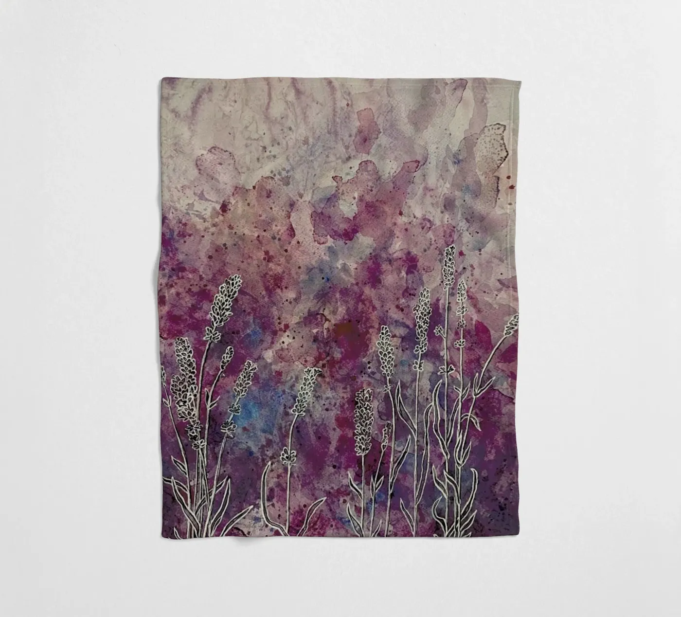 Lavender Fleecedecke von Ctoft