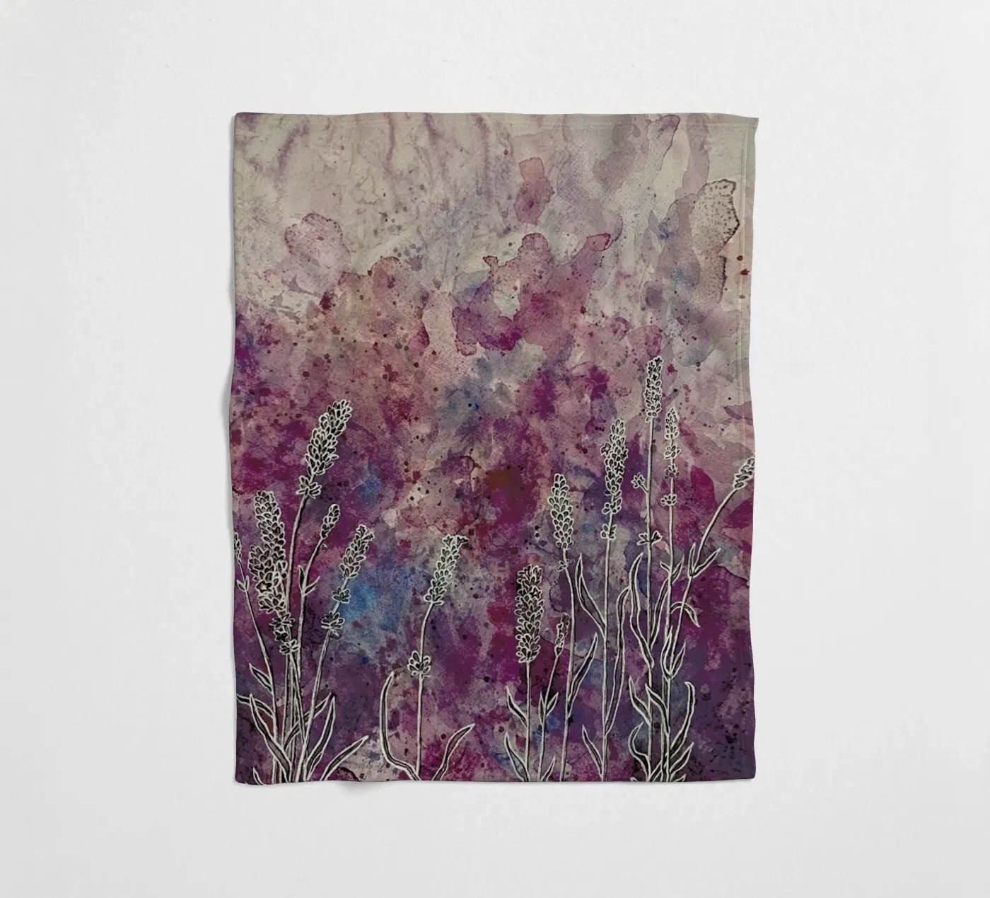 Lavender fleecedeken van Ctoft