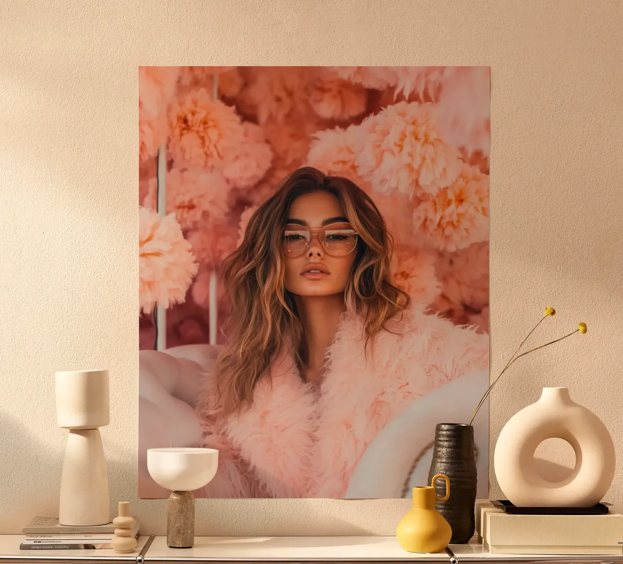 Blush Serenity poster da PhotoVibe Decor