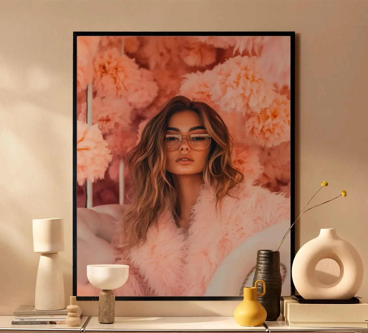 Blush Serenity poster da PhotoVibe Decor