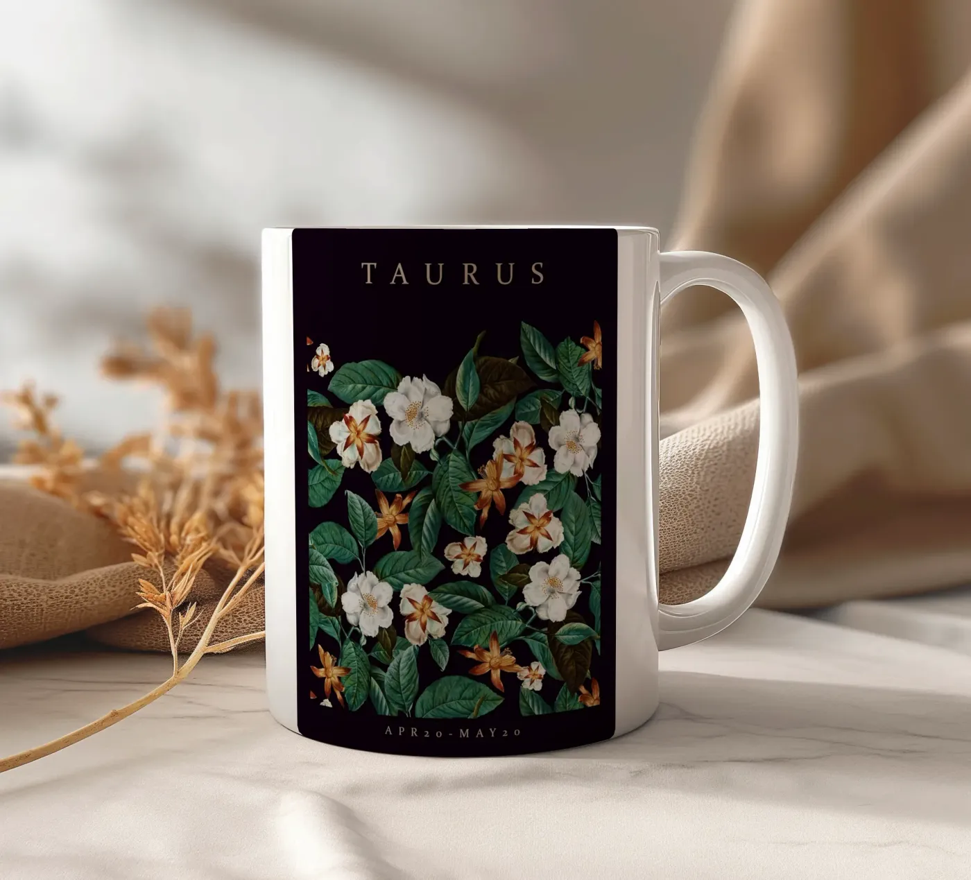 TAURUS ceramic mug by burcukorkmazyurek