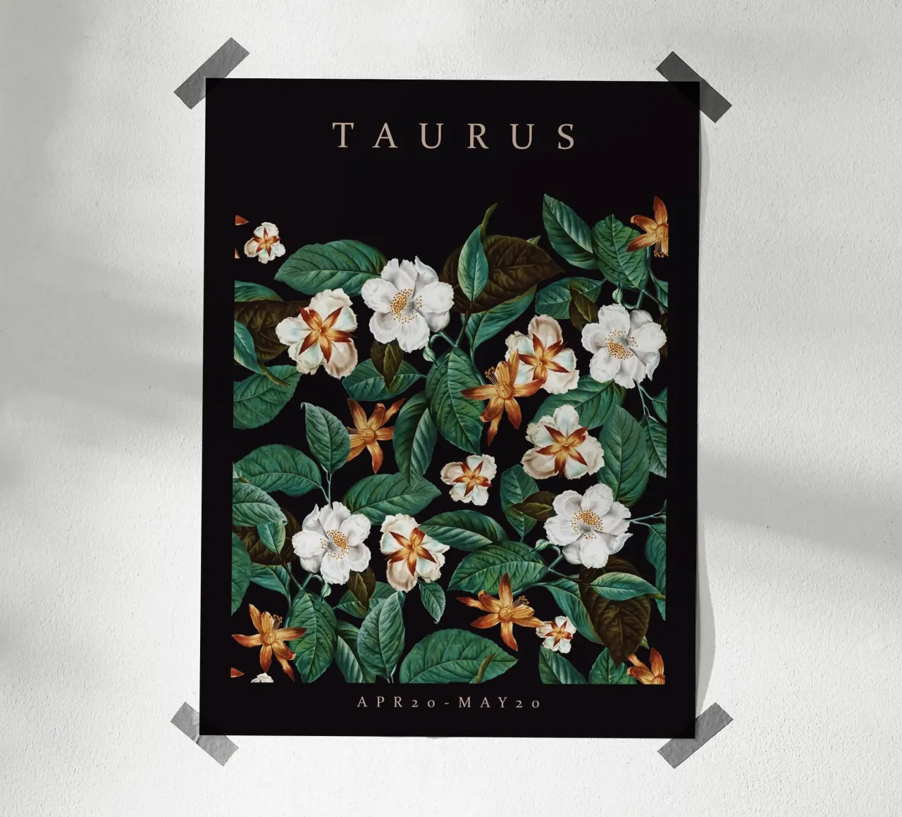 TAURUS poster by burcukorkmazyurek