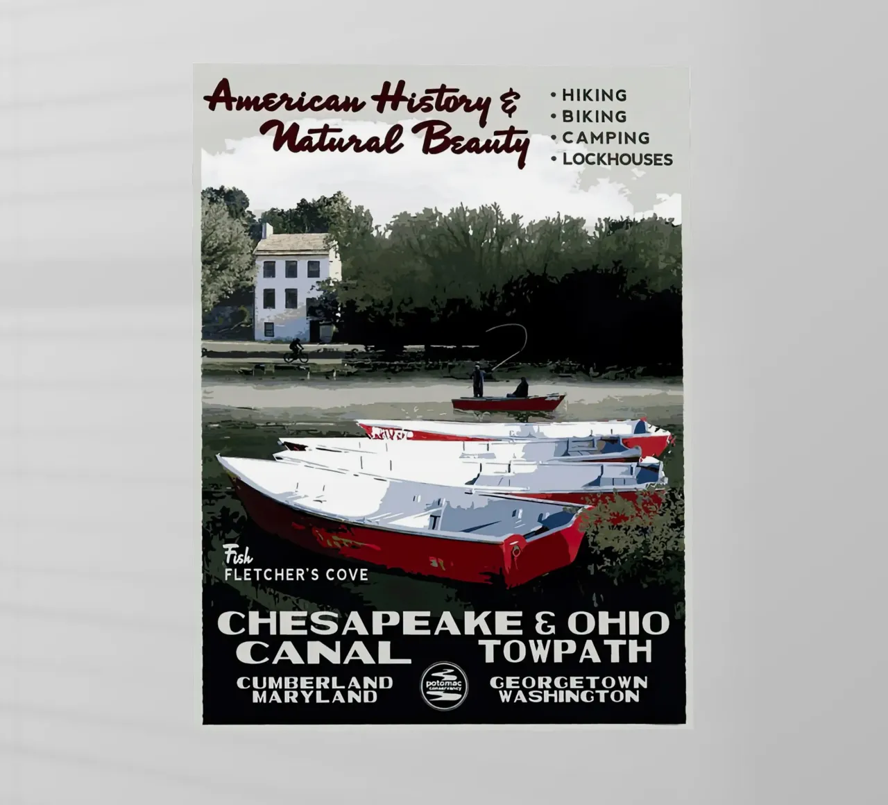 Chesapeake e Ohio pellicola backlit da willtahuyshop