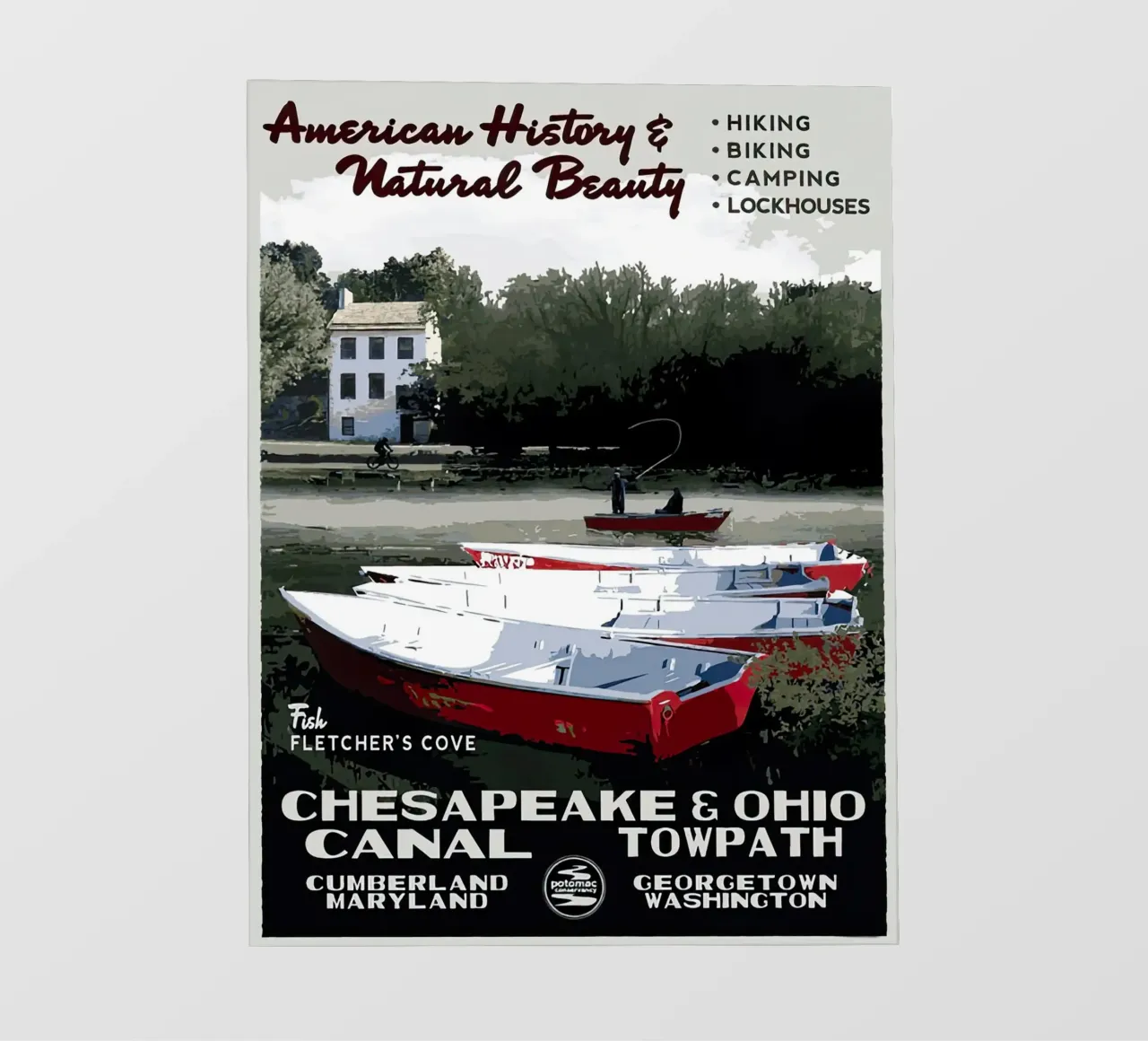 Chesapeake e Ohio pellicola backlit da willtahuyshop