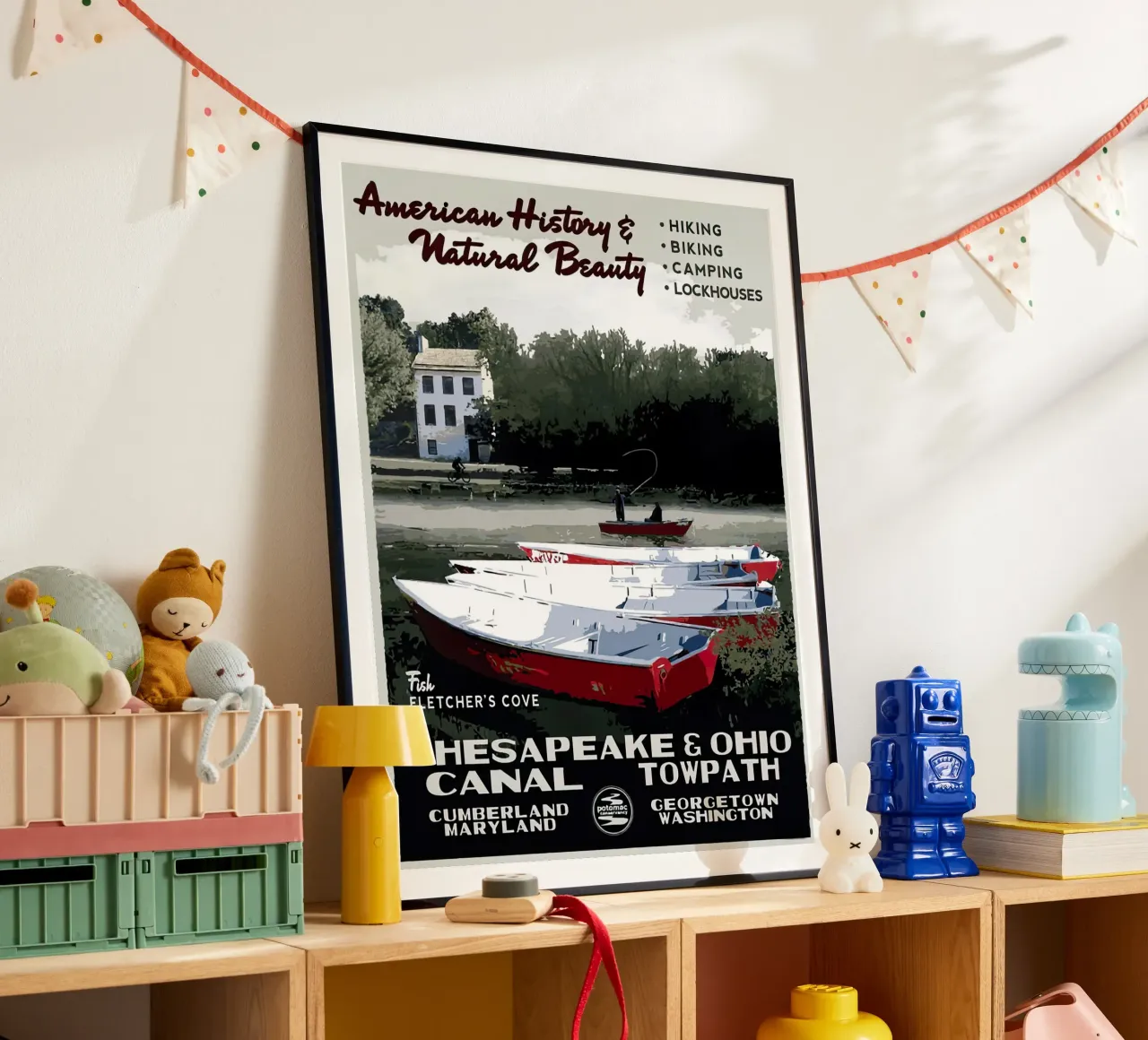 Chesapeake e Ohio poster da willtahuyshop
