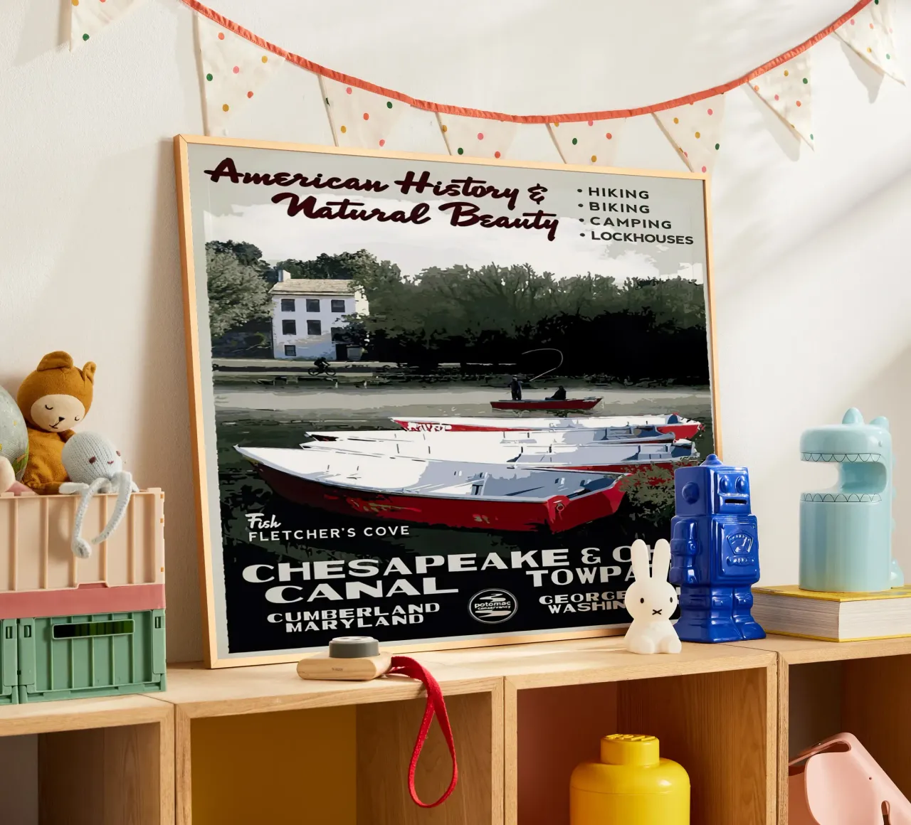 Chesapeake e Ohio poster da willtahuyshop