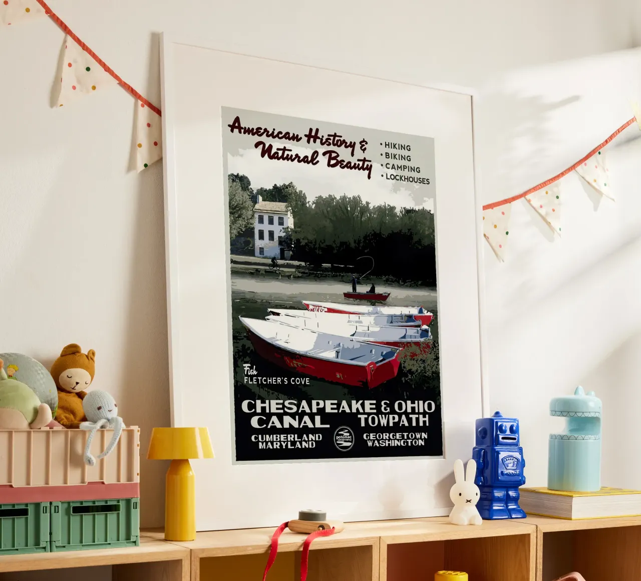Chesapeake e Ohio poster da willtahuyshop