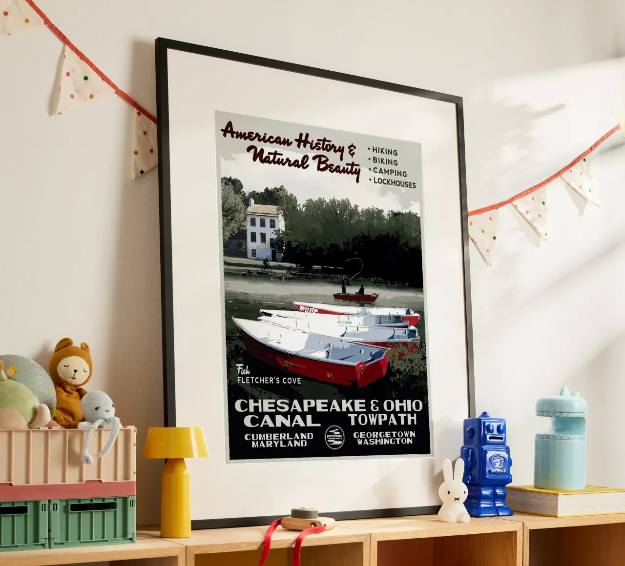 Chesapeake e Ohio poster da willtahuyshop