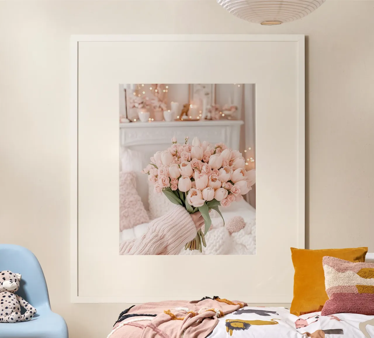 Blush Serenity poster da PhotoVibe Decor