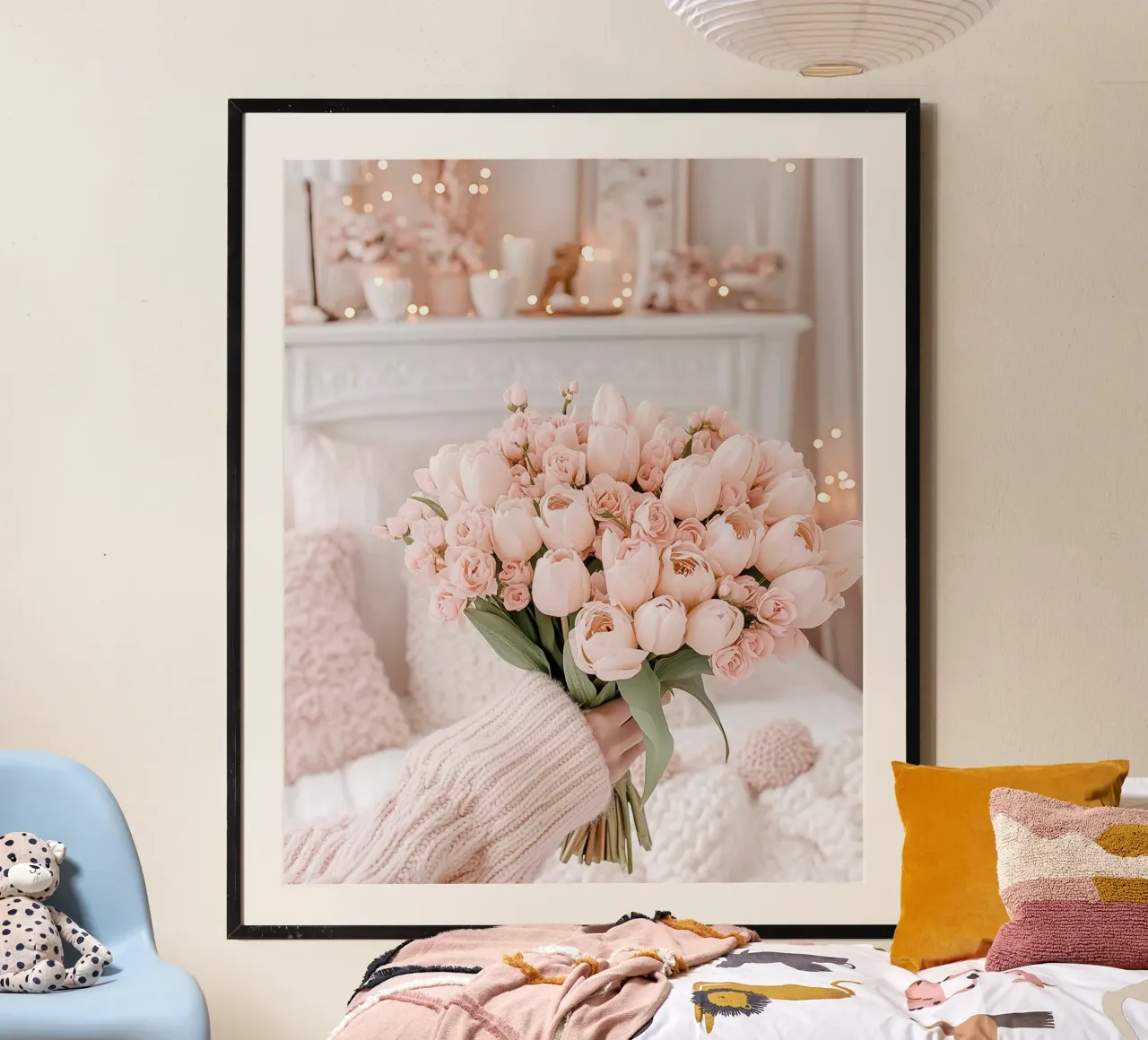 Blush Serenity poster da PhotoVibe Decor