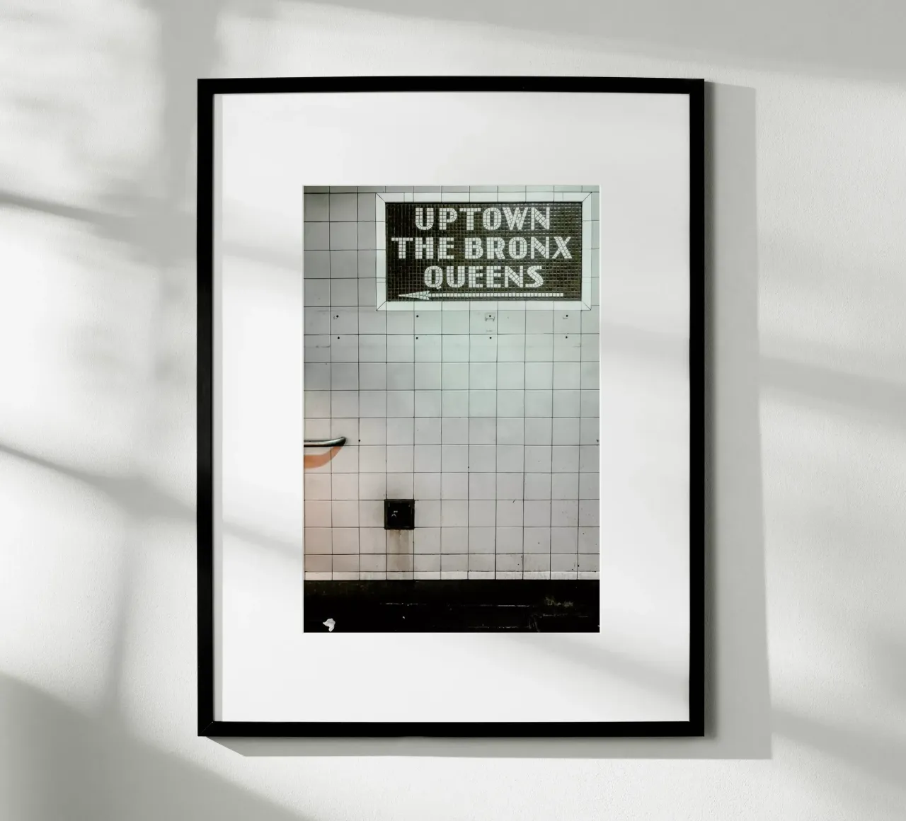 New York no.16 poster con telaio in plastica da Froilein Juno