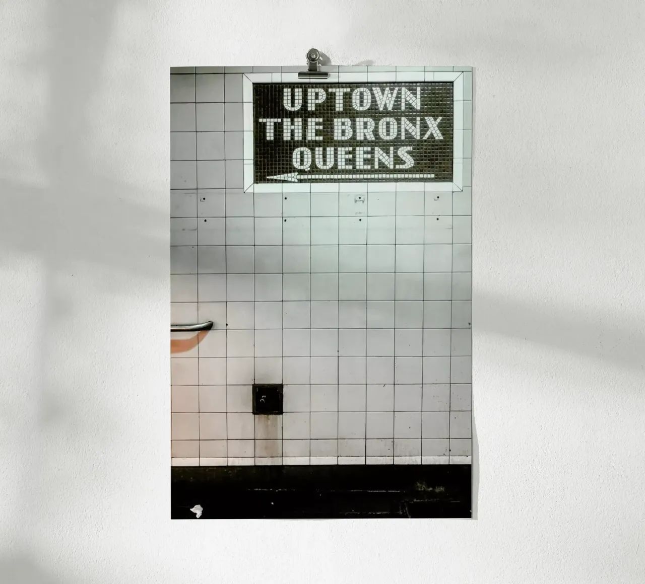 New York no.16 poster con telaio in plastica da Froilein Juno