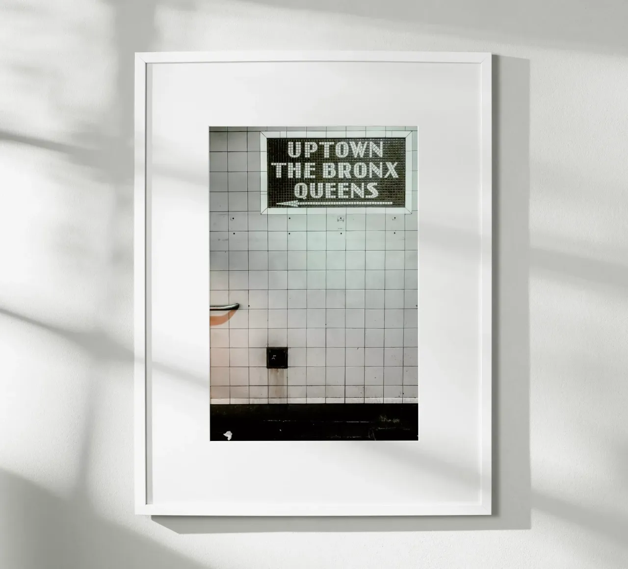 New York no.16 poster con telaio in plastica da Froilein Juno