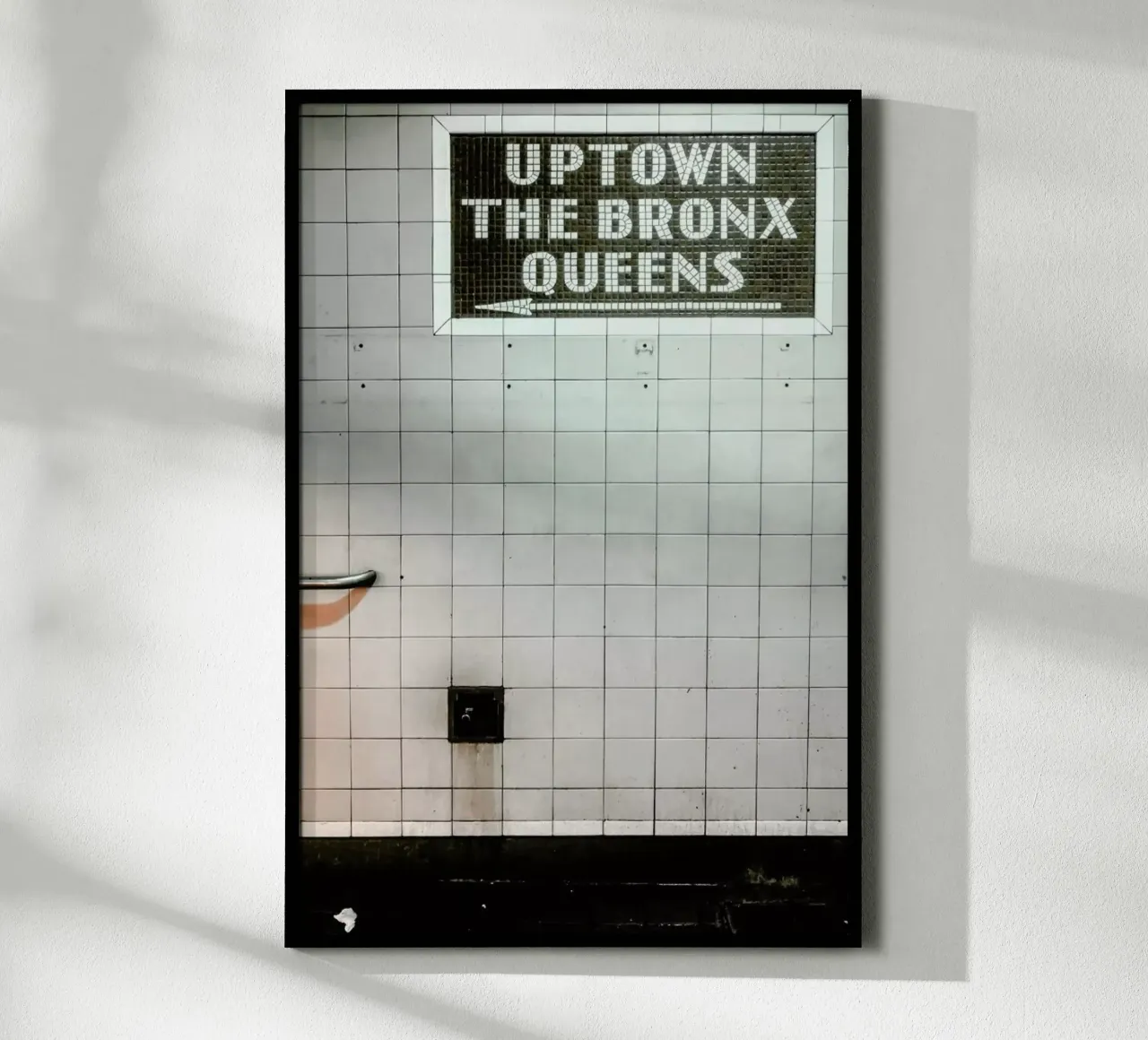 New York no.16 poster con telaio in plastica da Froilein Juno