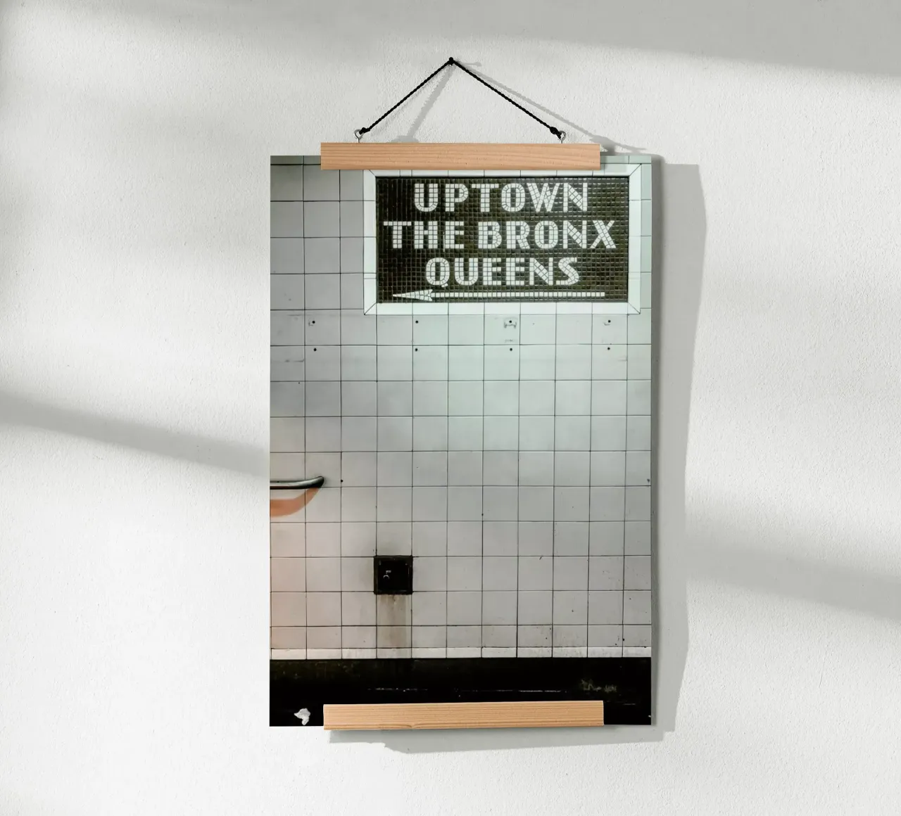New York no.16 poster con telaio in plastica da Froilein Juno