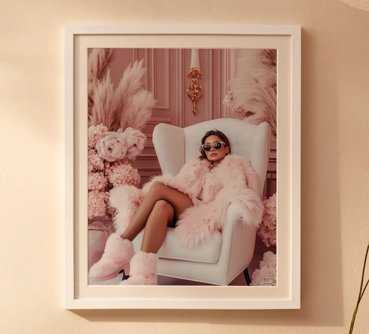Blush Serenity poster da PhotoVibe Decor