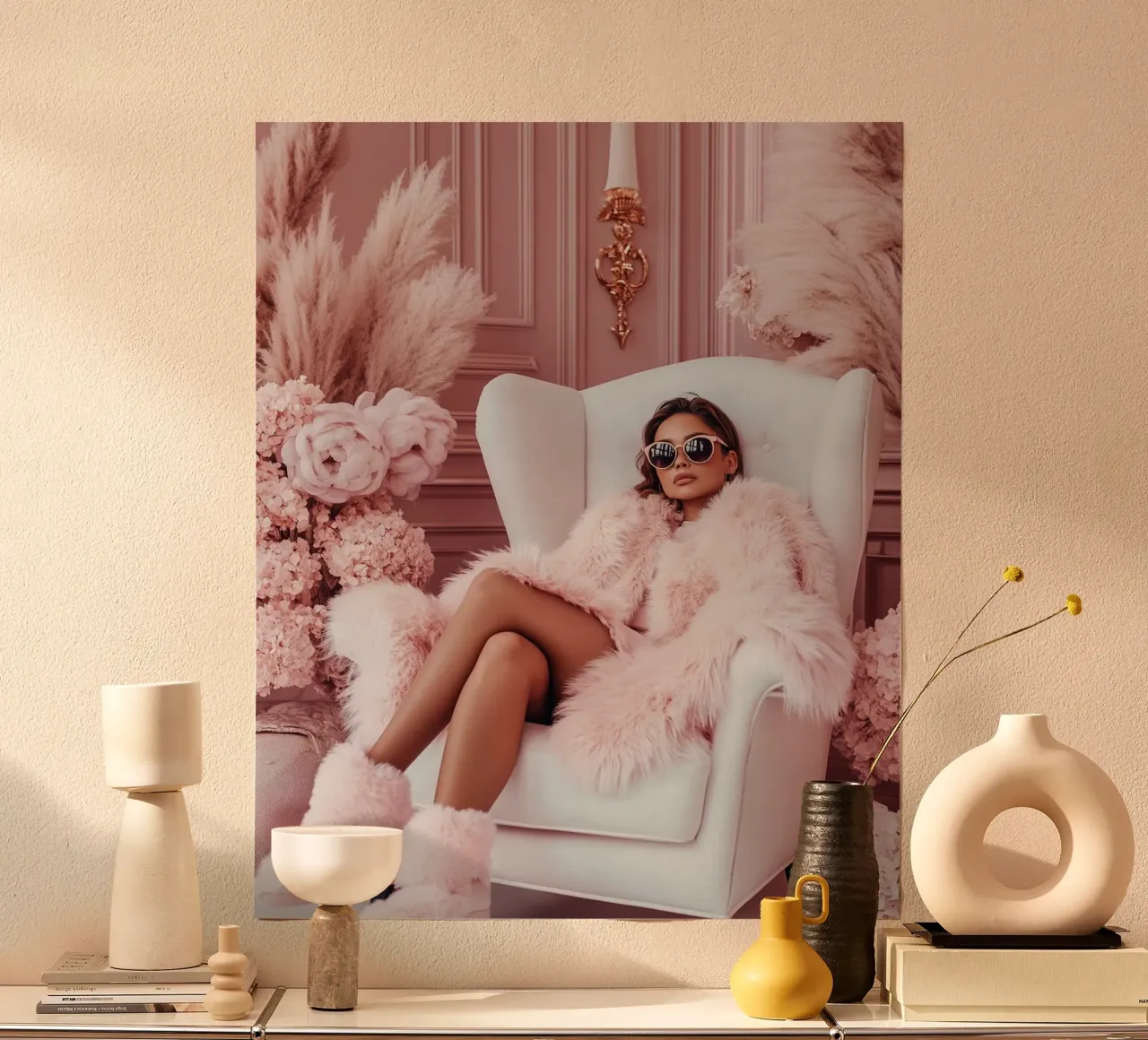 Blush Serenity poster da PhotoVibe Decor