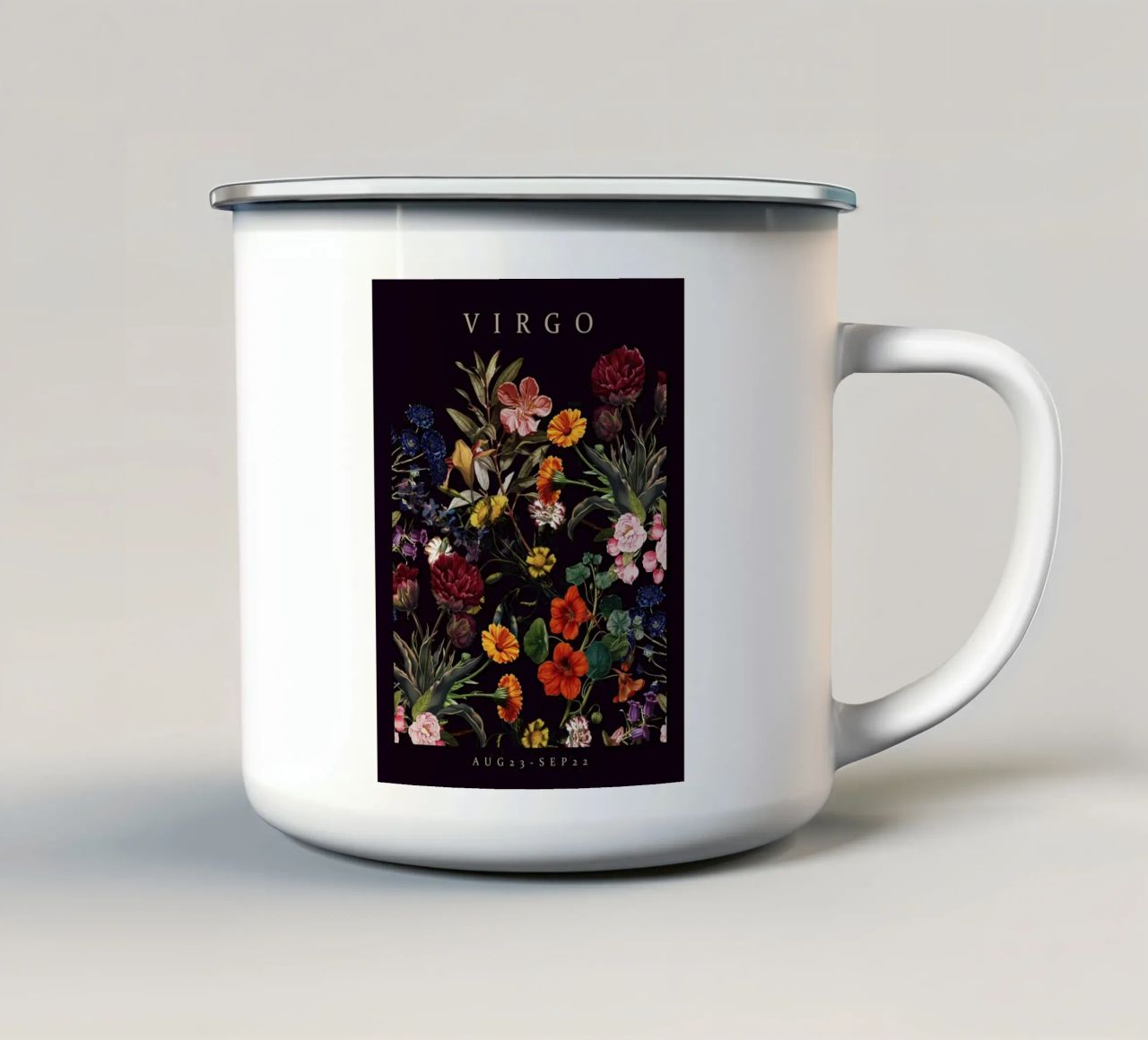 VIRGO tazza in smalto da burcukorkmazyurek