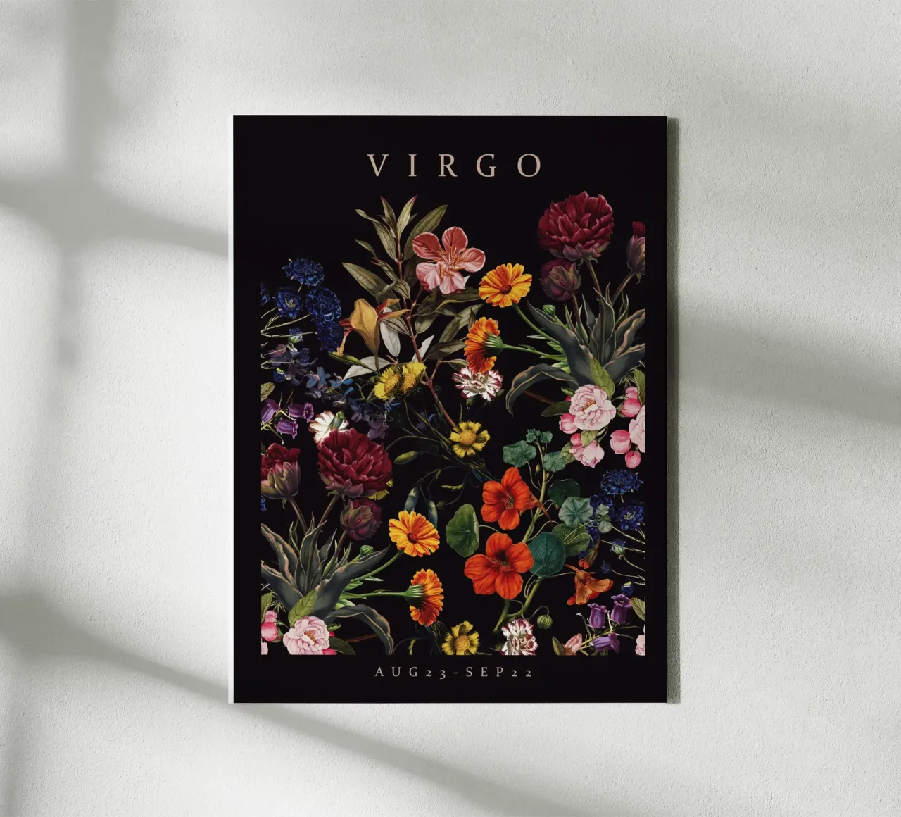 VIRGO canvas with Floater frame by burcukorkmazyurek