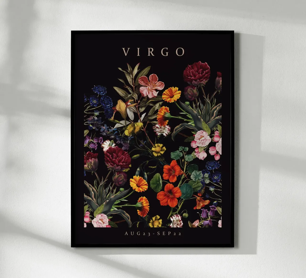 VIRGO poster con telaio in legno da burcukorkmazyurek
